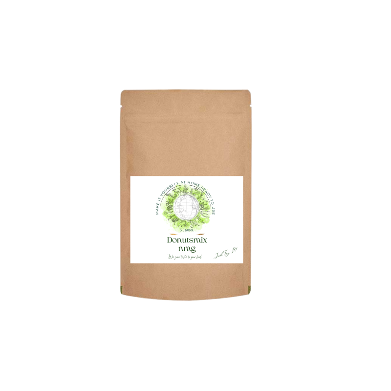 Donuts Mix nmg- 250g | Premium quality, all-natural & vegan | contain high-quality flours and rich in valuable vitamins and fiber. Our Donuts Mix nmg conjures up fluffy, sweet donuts that are perfect for special occasions or simply to treat yourself.