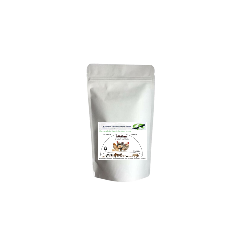 FB Gomultilayers – 200g | A water soluble powder for administration in poultry and other livestock through feed to aid growth and general performance in poultry and other livestock | ( 200g Multilayers)