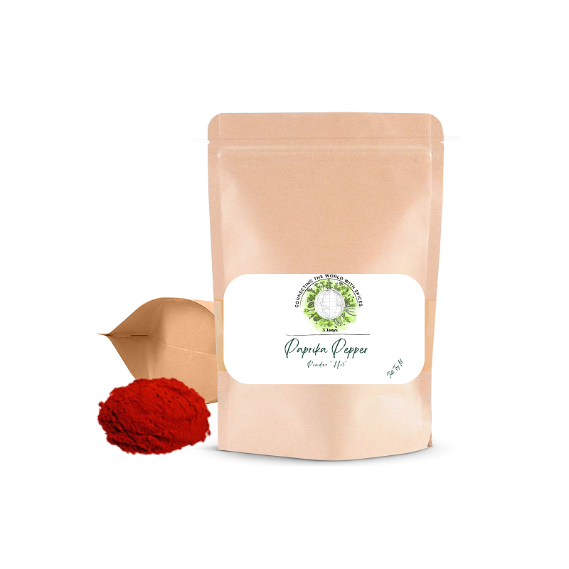 Paprika Pepper Powder Hot- 100g | Premium quality, all-natural & vegan | Rich, spicy flavor,hot perfect for seasoning meats, sauces, vegetables, stews, marinades, etc. Whether you're preparing Caribbean, Middle Eastern, or European cuisine, our Paprika Powder brings authentic, bold flavor to your kitchen.|
Paprika Pepper Powder Hot- 100g |