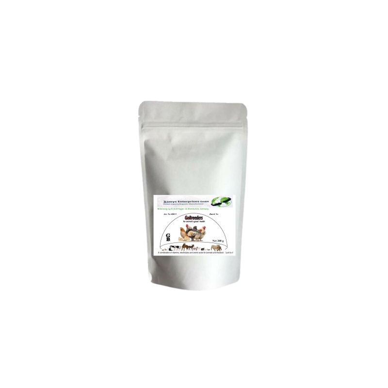 FB Breeders – 200g | A water soluble powder for administration in poultry and other livestock through feed to aid growth and general performance in poultry and other livestock&nbsp; | ( 200g Breeders)