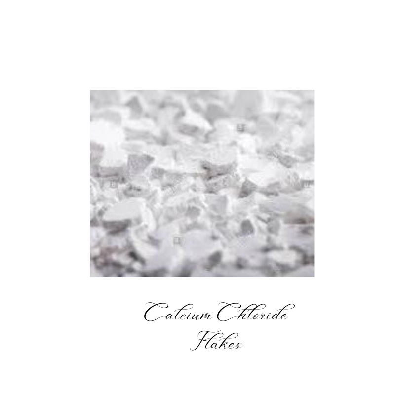Calcium Chloride Flakes - 1 Metric Ton (1000kg) Min.Order 20MT