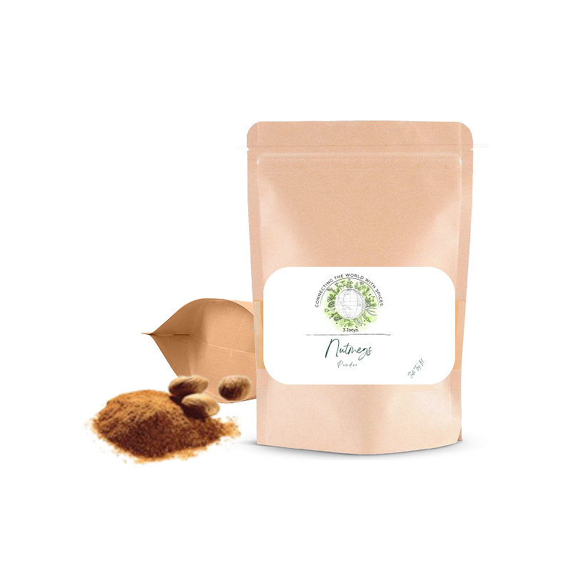Premium Nutmeg Powder-100g (Min Order 10 Bags)