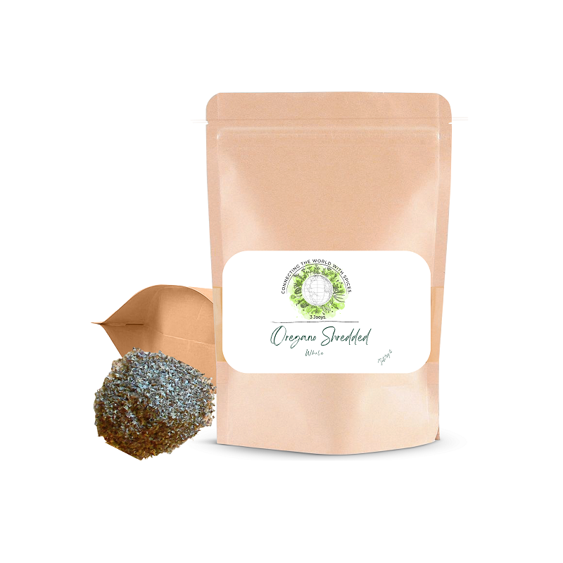 Oregano Shredded - 100g | Premium quality, all-natural &amp; vegan | Rich, spicy flavor perfect for seasoning meats, sauces, vegetables, stews, marinades, etc