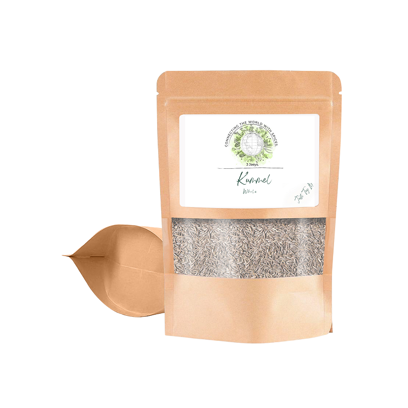 Kummel Whole - 100g | Premium quality, all-natural &amp; vegan | Rich, spicy flavor perfect for seasoning meats, sauces, vegetables, stews, marinades, etc.