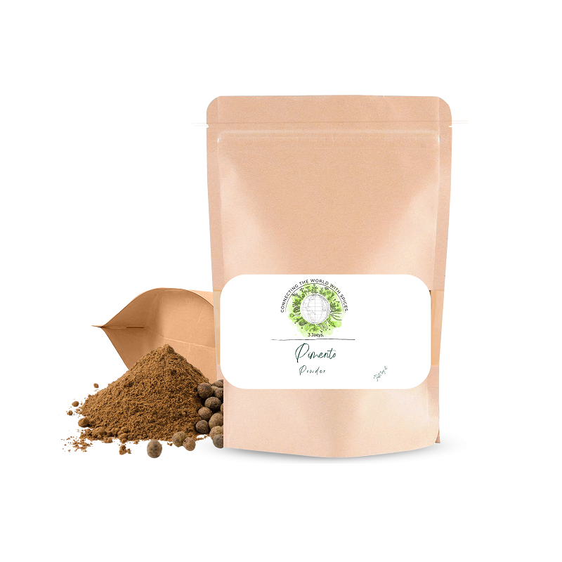 Pimento Powder- 100g | Premium quality, all-natural &amp; vegan | ideal for seasoning meats, stews, marinades, desserts, and baked goods. Whether you're preparing Caribbean, Middle Eastern, or European cuisine, our Piment Powder brings authentic, bold flavor to your kitchen.|

Pimento Powder- 100g |