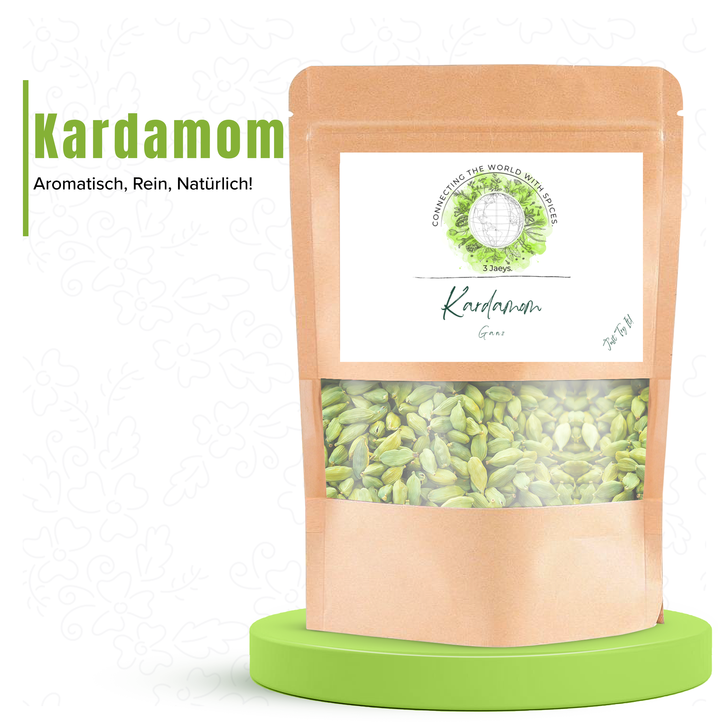 Premium Cardamom green Whole (Minimum Order 5 Bags)
