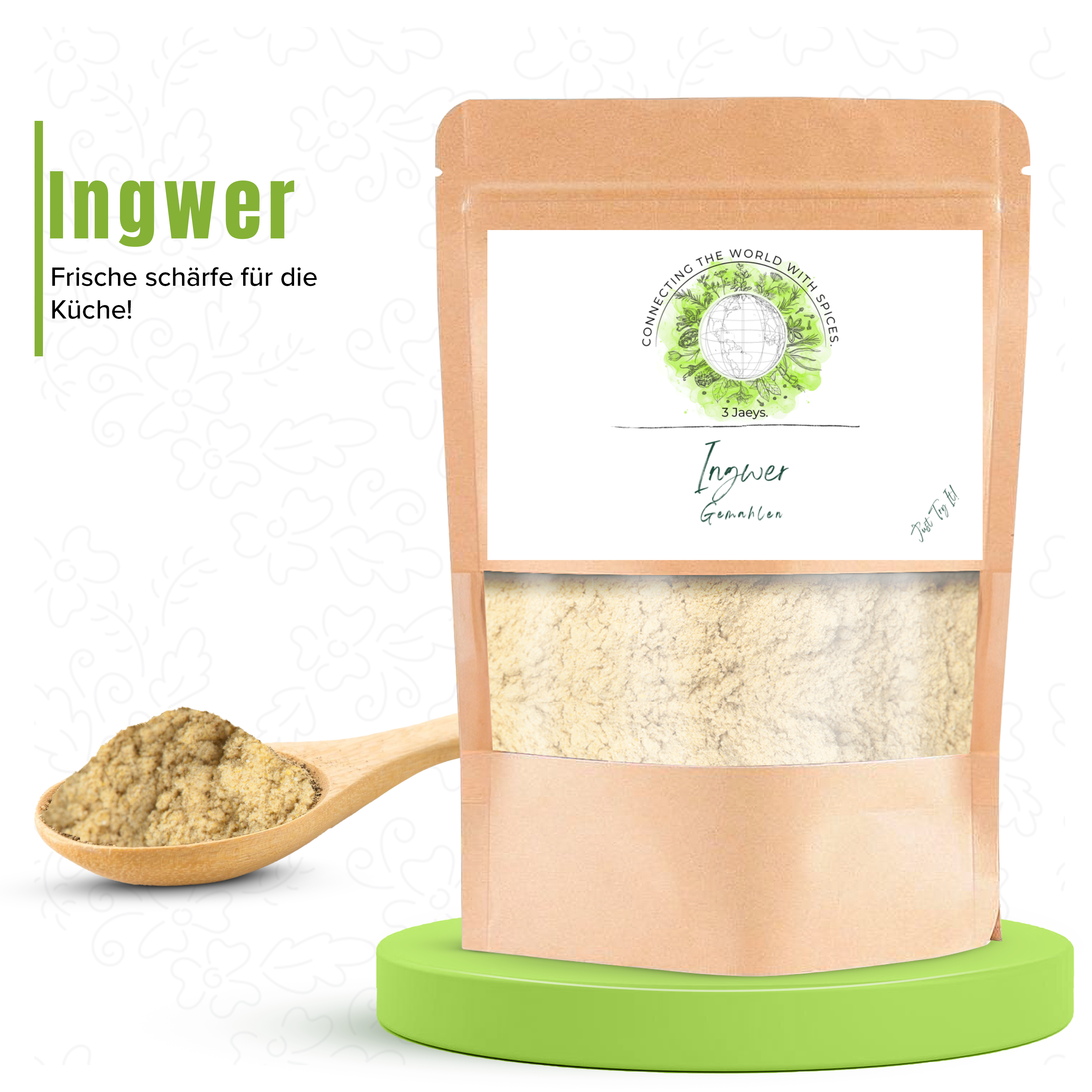 Premium Ginger Powder 1a (Minimum Order 5 Bags)