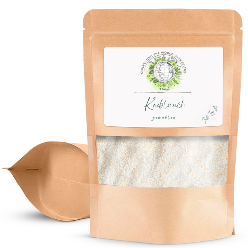 Garlic Powder – 100g | Premium quality from certified organic farming | 100% natural & vegan | Ideal for sauces, dressings, Asian dishes & more 