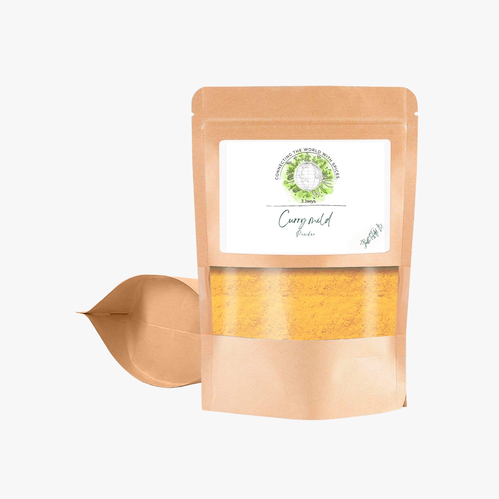 Curry Mild Powder- 100g | Premium quality, all-natural &amp; vegan | Rich, spicy flavor perfect for seasoning meats, sauces, vegetables, stews, marinades, etc. Whether you're preparing Caribbean, Middle Eastern, or European cuisine, our Curry Mild Powder brings authentic taste to your recipes. Elevate your cooking!|